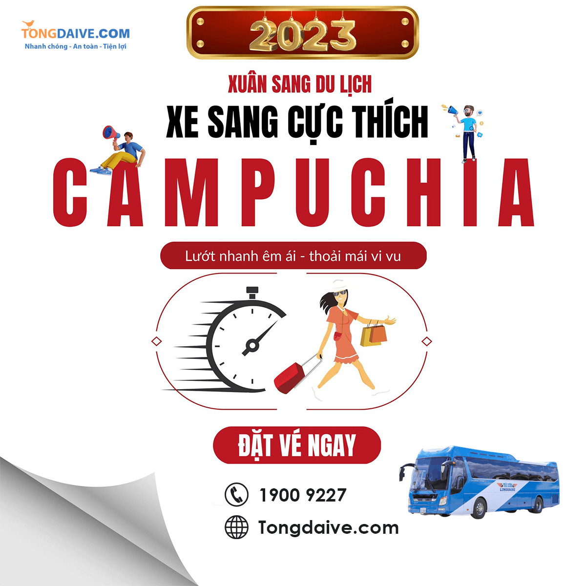 Xe từ Siem Reap đi Sihanoukville tết Khmer 2023