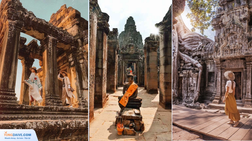 Check in tại Angkor Wat ta nói nó đẹp